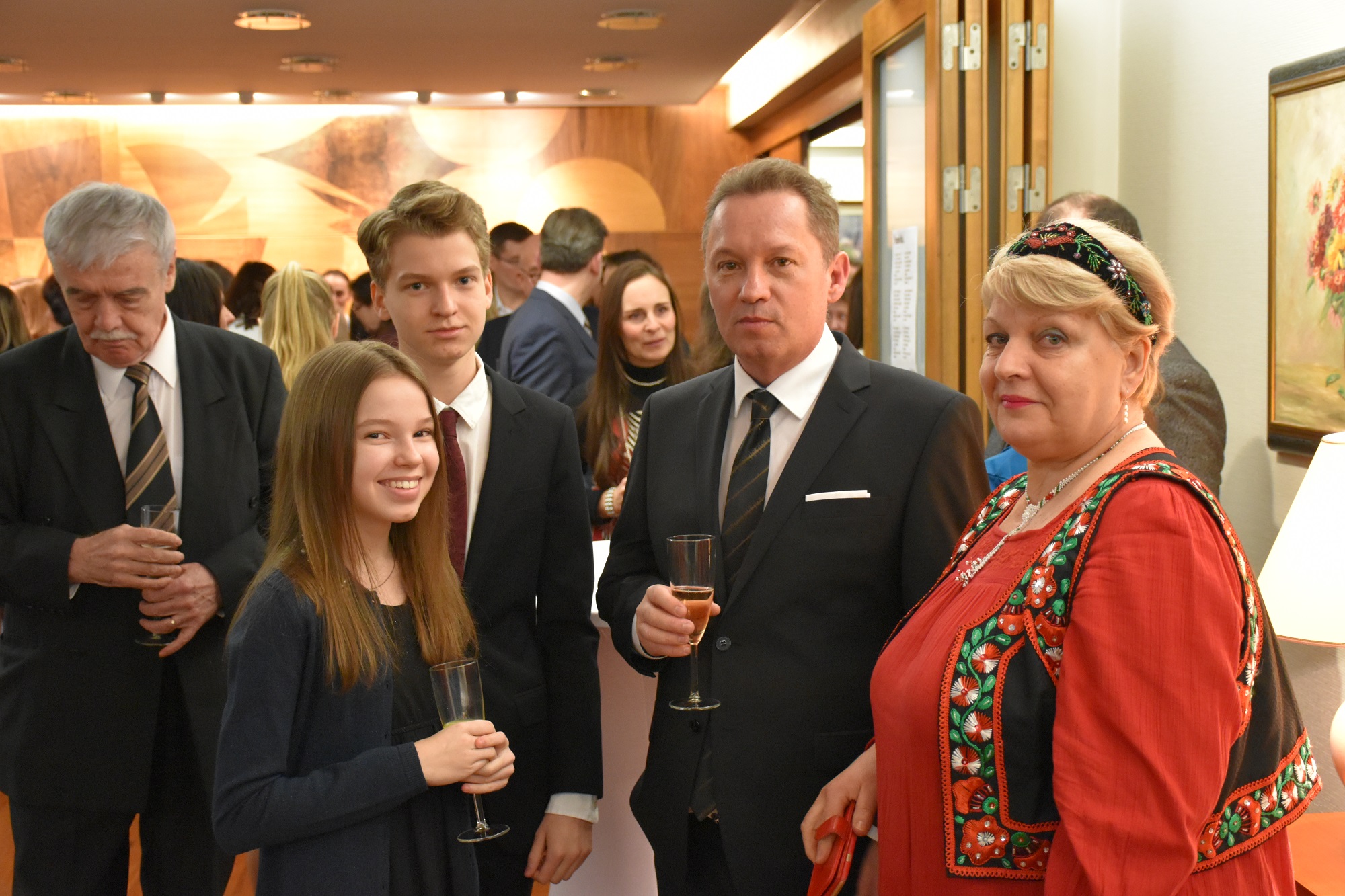 Kansallispäivän vastaanotto suurlähetystössä 
